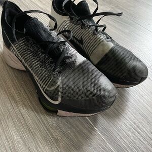 Nike Zoom X Black and Gray Running Shoes